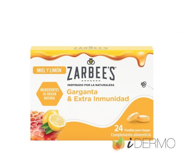 ZARBEE'S GARGANTA & EXTRA INMUNIDAD LIMÓN